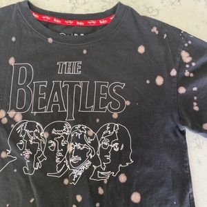 Beatles tie-dye graphic tee